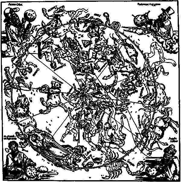 Norra stjärnhimlen, Albrecht Dürer cirka 1515.