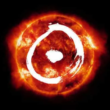 Solen och dess symbol.