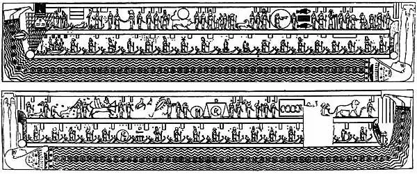 Egyptisk zodiak, Hathors tempel i Dendera, 100-talet.